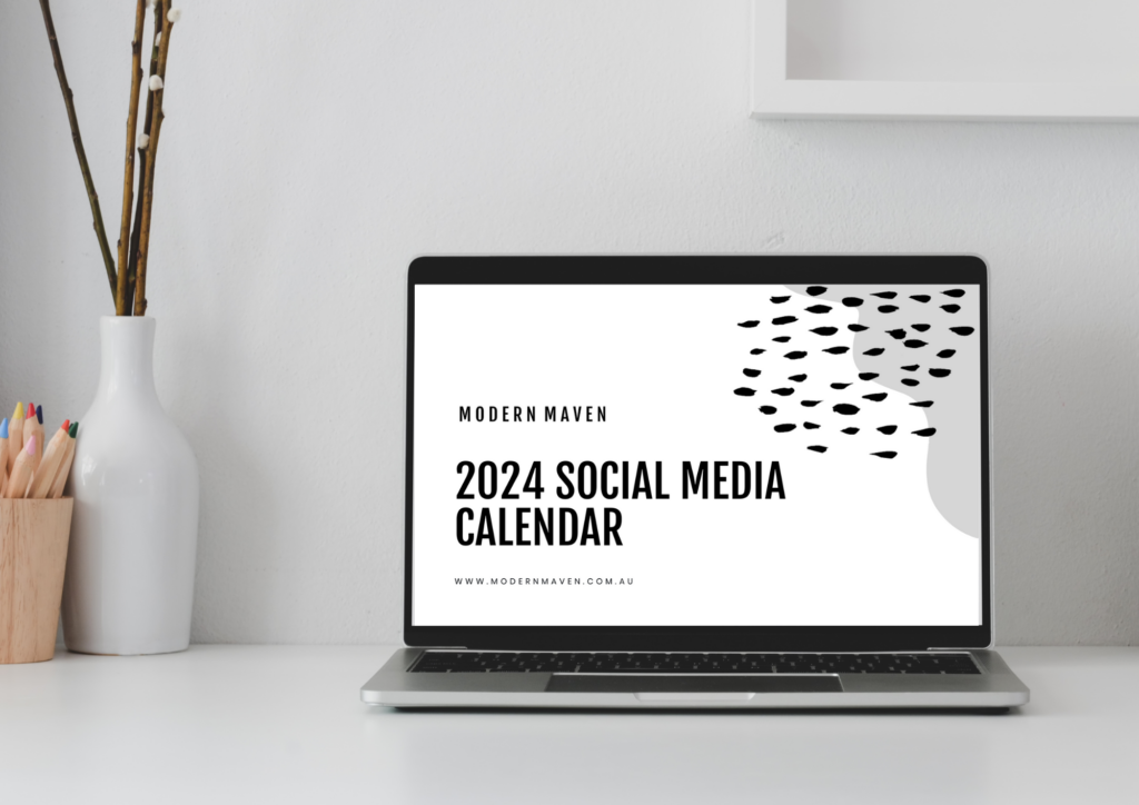 2024 social media content calendar